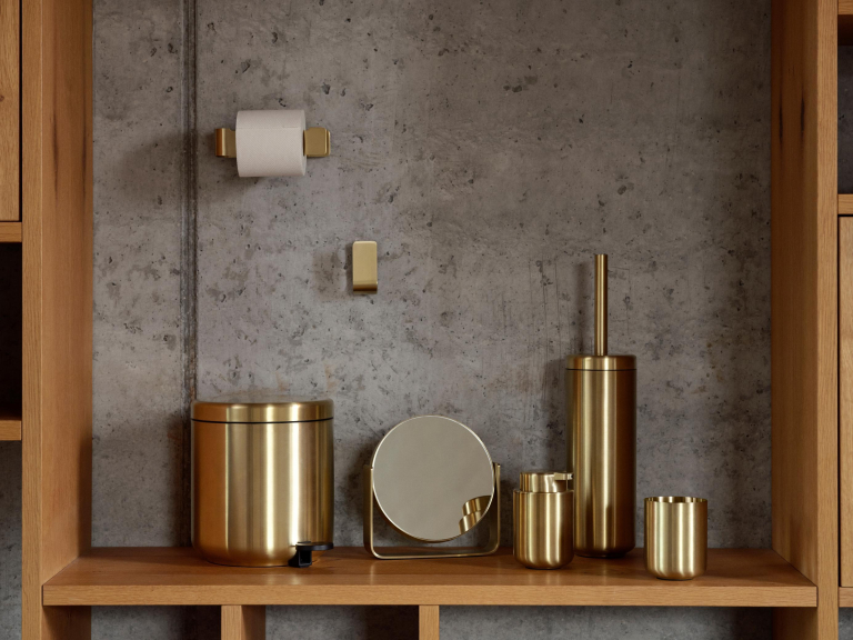 Zone Denmark Ume toiletrolhouder Brass Finish