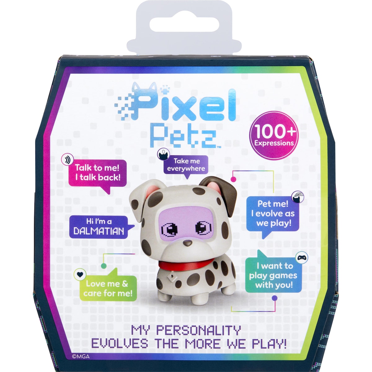 Pixel Petz Tamagotchi simuleringsleke (Dalmatiner)
