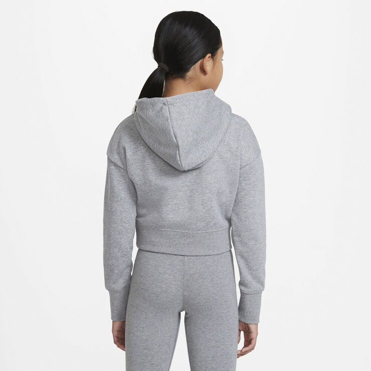 Nike Air Crop Haettetroje Grå
