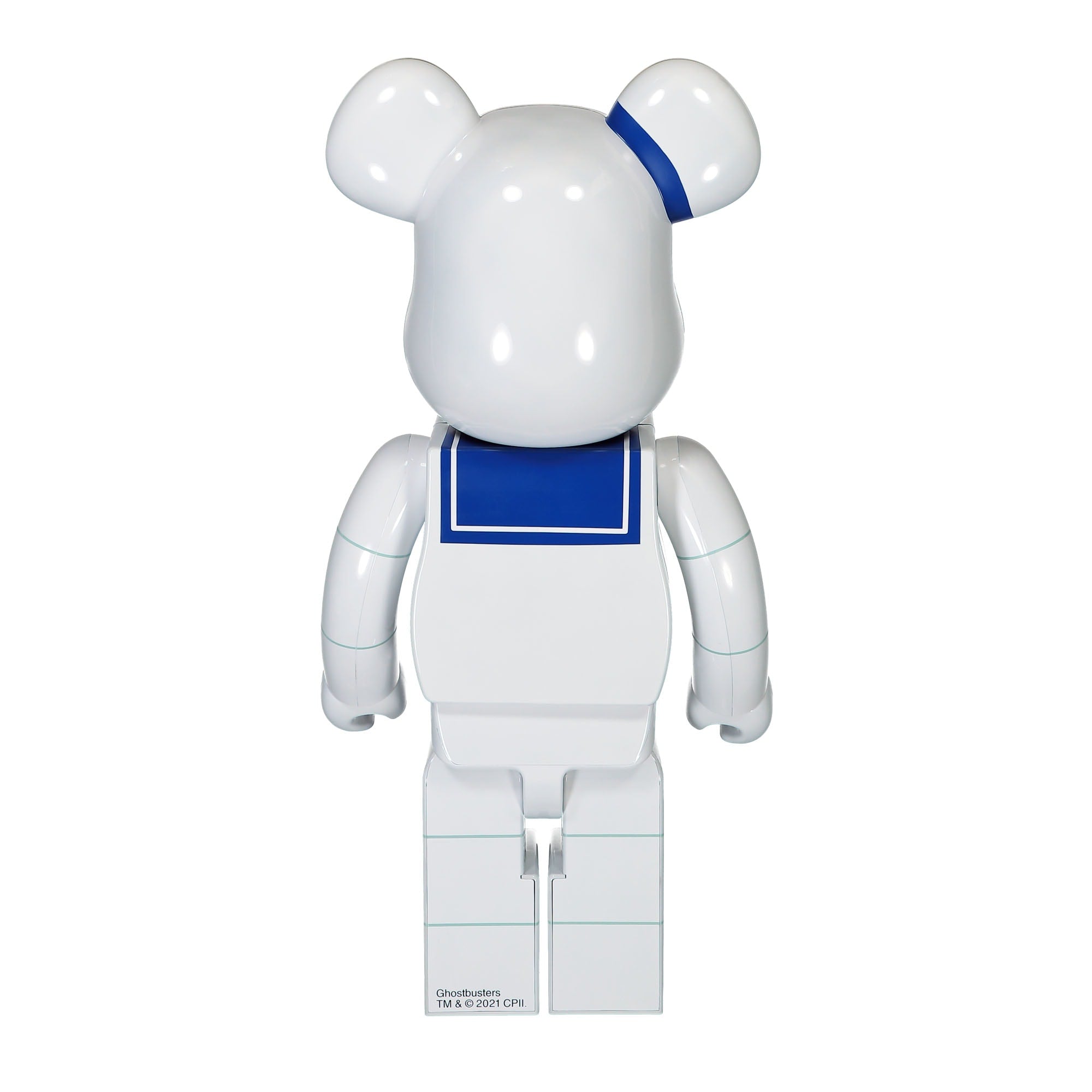Medicom<br>Be@rbrick Stay Puft Marshmallow Man White Chrome Version 1000%