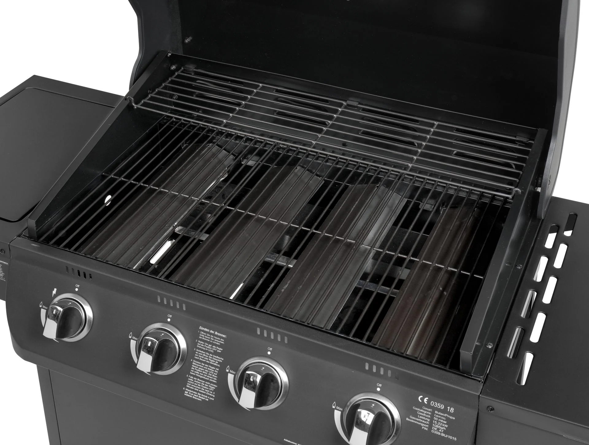 El Fuego Gasgrill Columbus 4+1