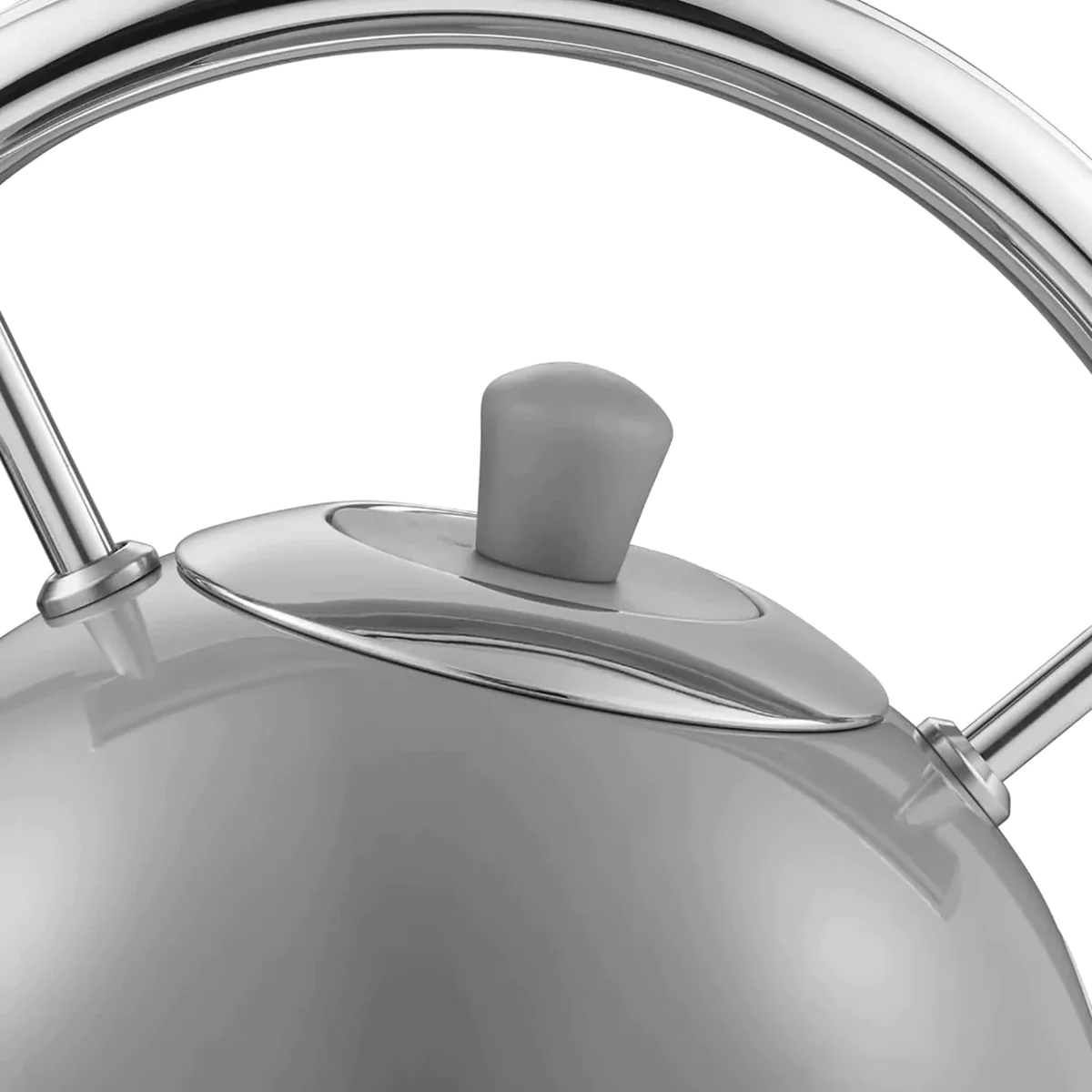 Retro Bouilloire, 1,8 L, Acier Inoxydable sans BPA, Résistance Cachée,
