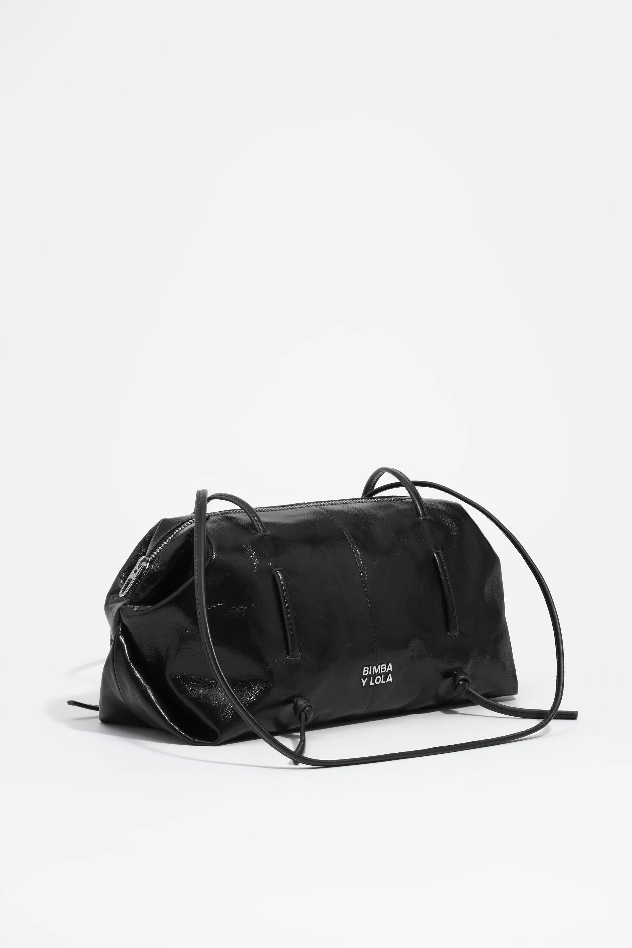 Bolsa Lolita de couro preto