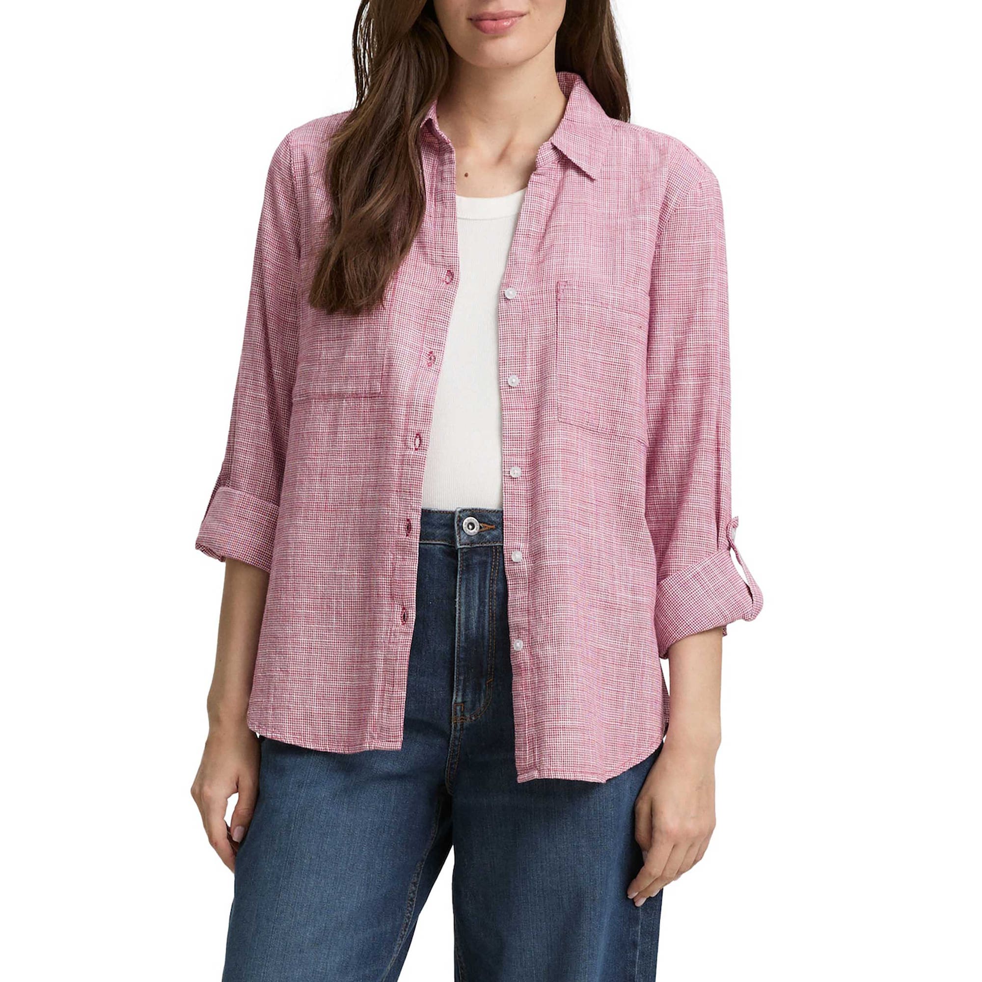 Blouse Femme fuchsia