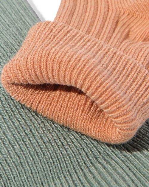 5 paires de chaussettes bébé avec bambou vert clair
