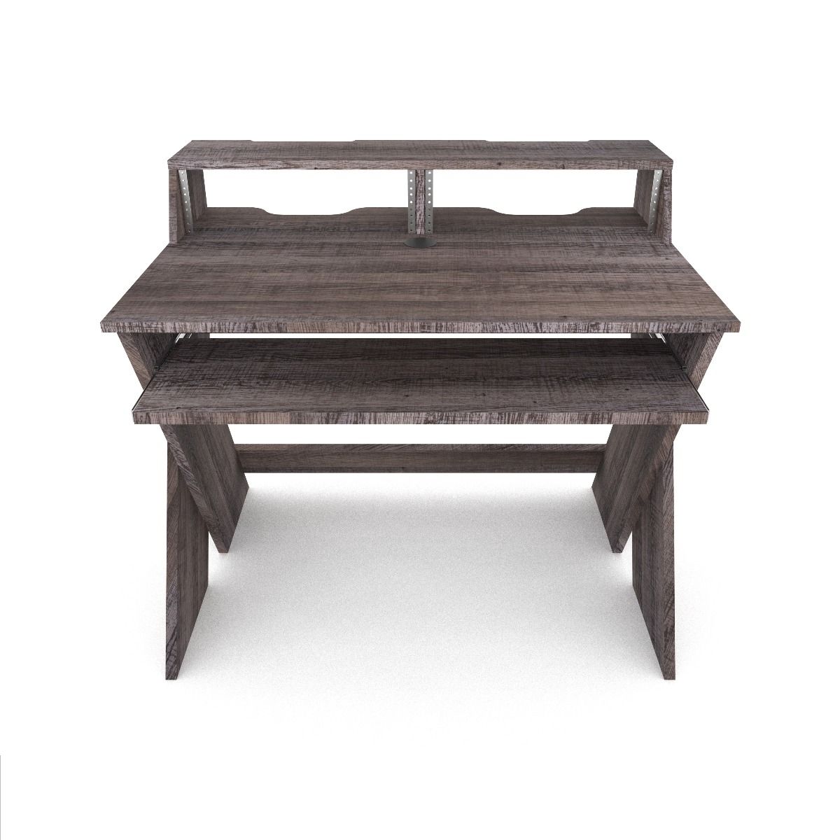 Glorious Sound Desk Compact Walnut workstation meubel