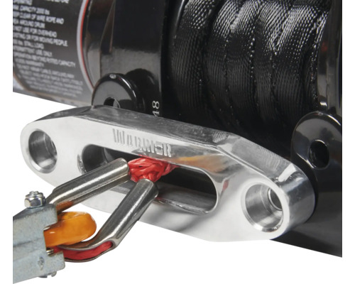 Warrior NINJA 2000LB A / 907 kg 12V elektrische lier met synthetisch touw