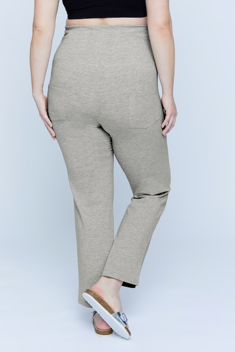 Bellieva-Jerseyhose, gerade Passform, Biobaumwolle, GOTS