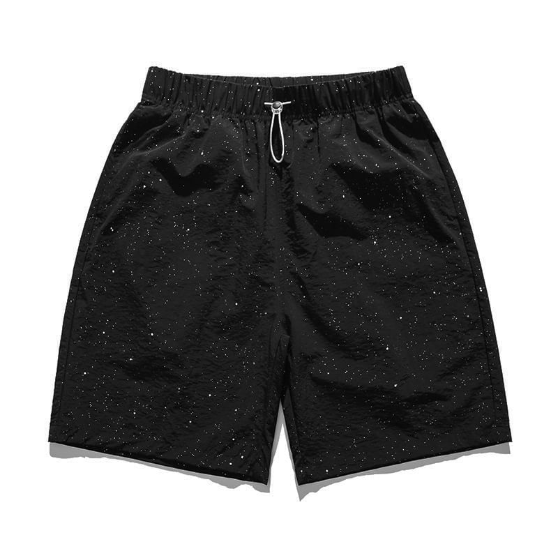 Soulcity - Shorts met trekkoord en print