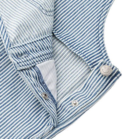 Wheat Smækbukser - Denim - Jamai - Ink Stripe