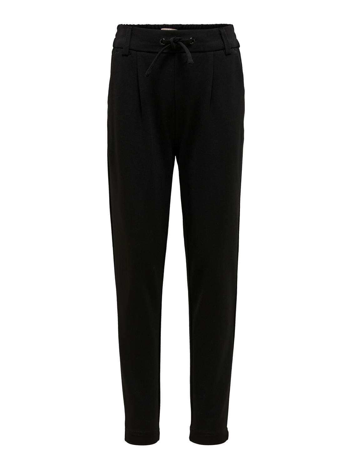 KOGPOPTRASH Normal geschnitten Klassische Hose Black