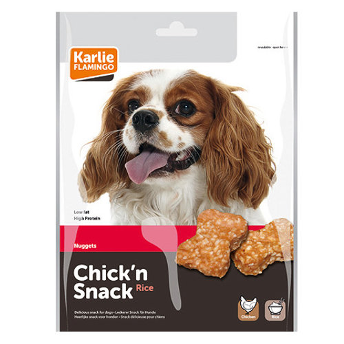 Frango Flamingo Nugget Karlie para cães