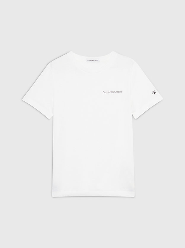 Camiseta infantil com logotipo