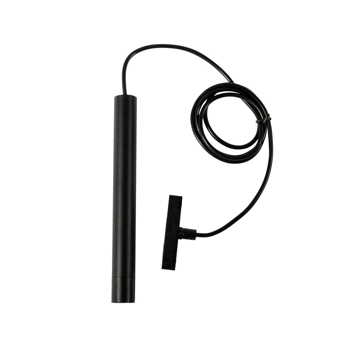 Moderne hanglamp zwart voor railsysteem 1-fase  - Slimline Keno