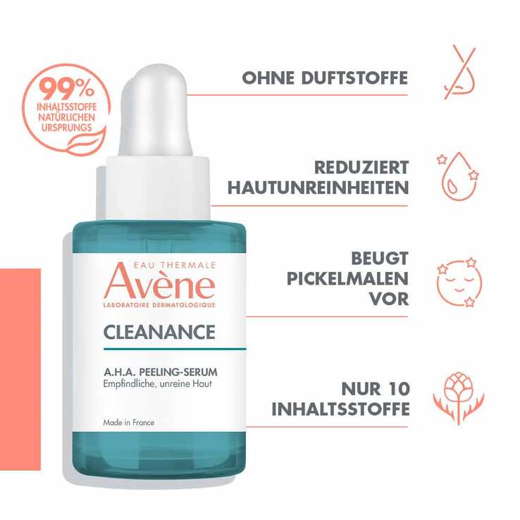 Avene Cleanance A.H.A Peeling-Serum, 30 ml