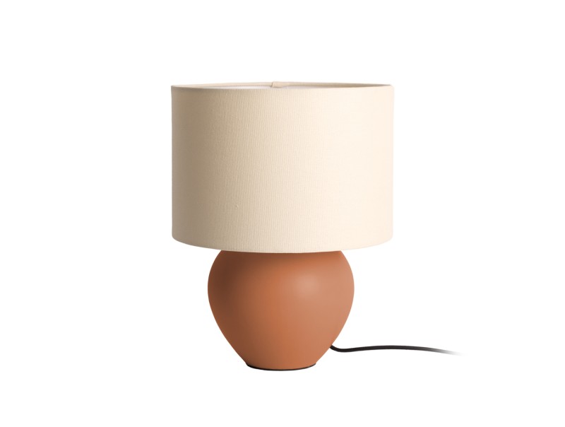 Table Lamp Alma Cone LM2168BR Caramel brown