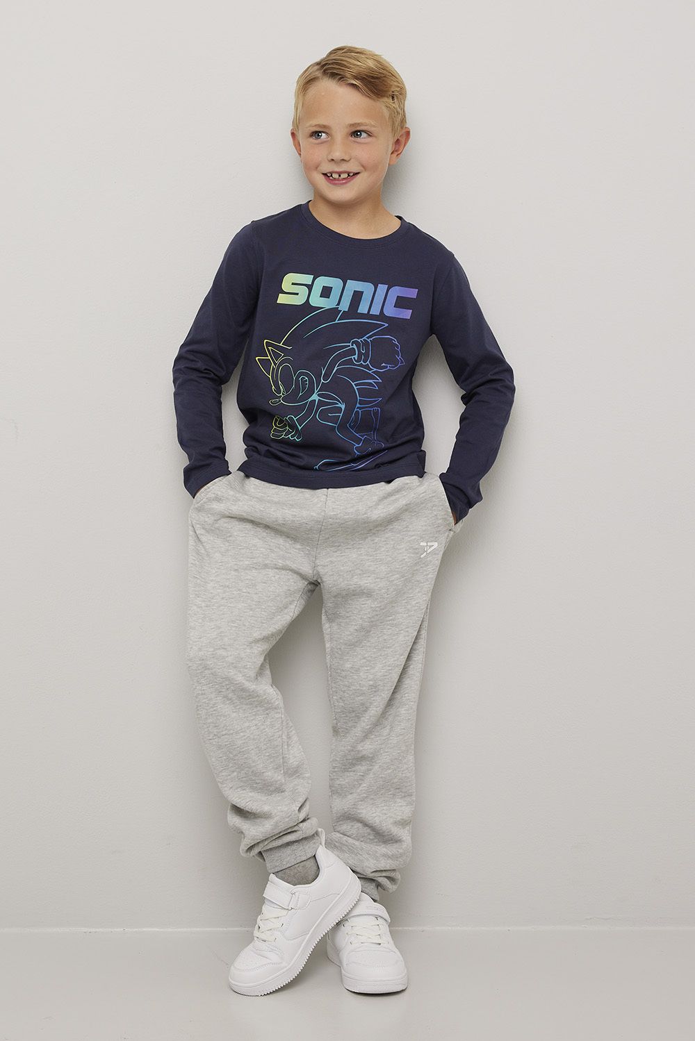 Langermet t-skjorte Sonic