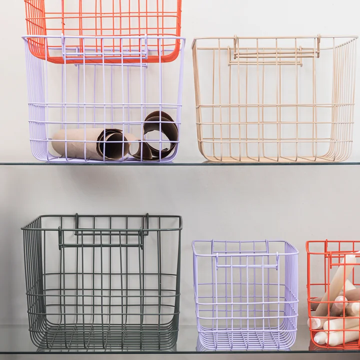 Mette Ditmer - Store-It Aufbewahrungskorb, S, chrom