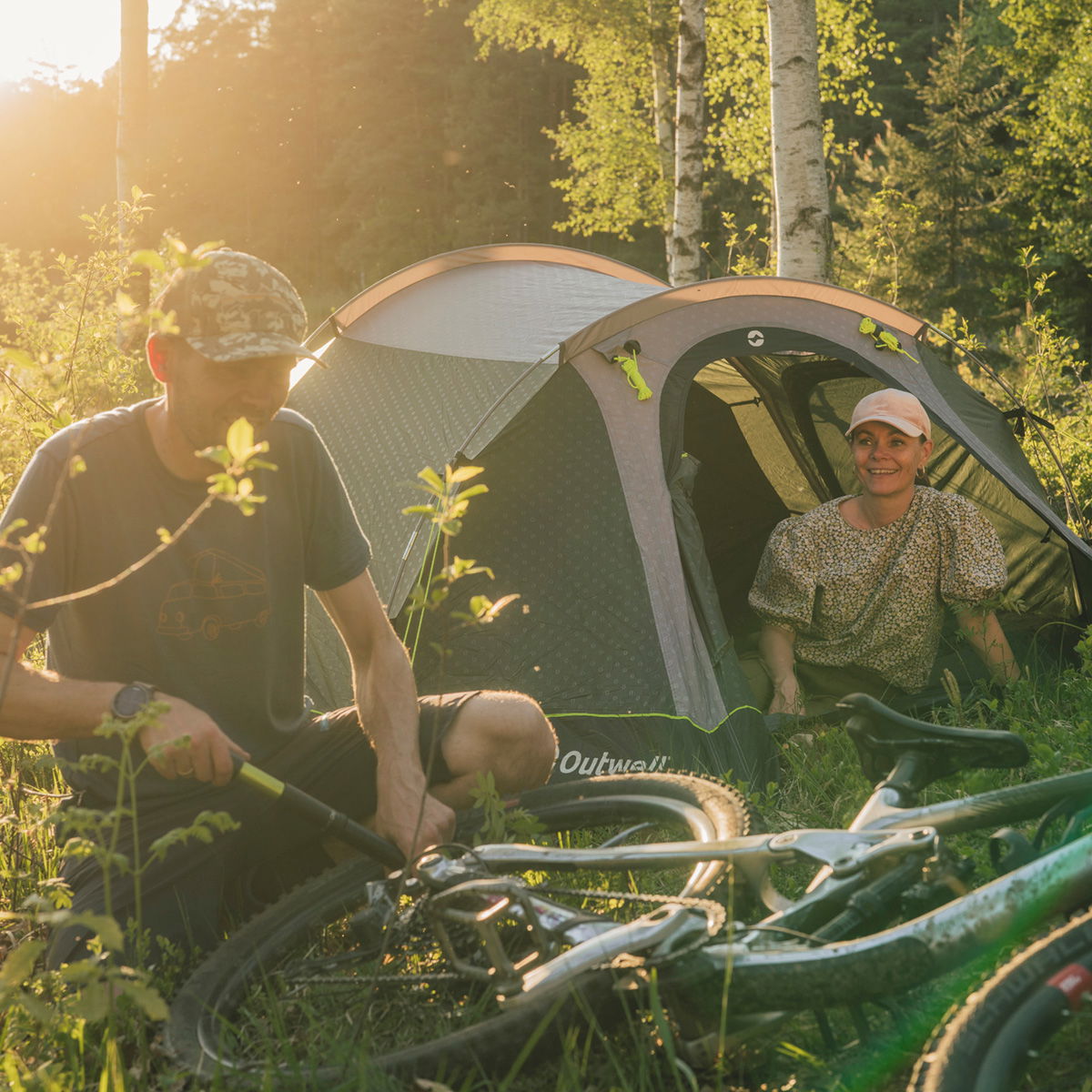 Outwell Earth 4 campingtelt, 4 personer