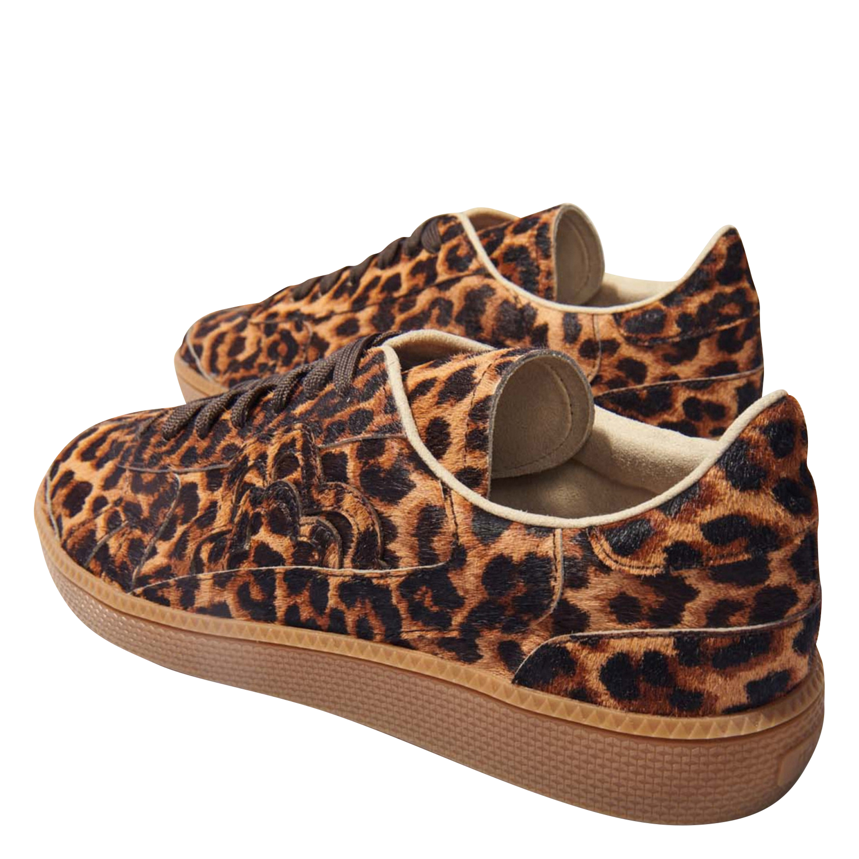 Baskets basses en cuir | Multicolore