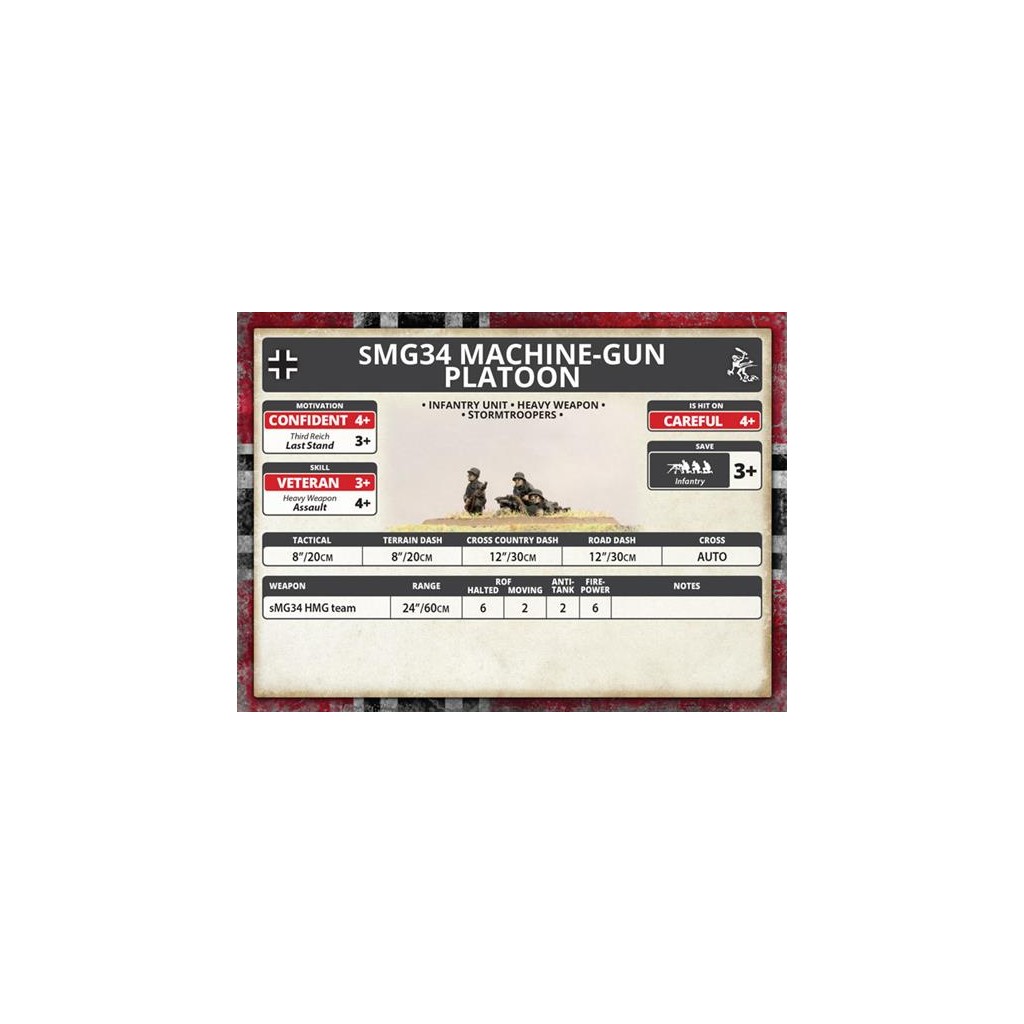 Flames of War - MG34 Machine-gun Platoon
