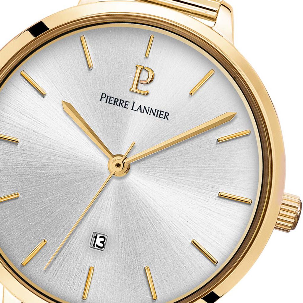Montre Pierre Lannier Echo Argenté