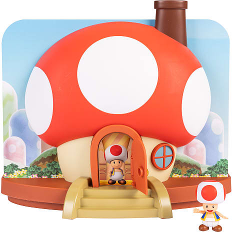 Nintendo Mario Deluxe Toad hus legesæt