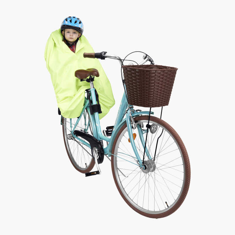REGNPONCHO TIL SYKKELBARNESETE