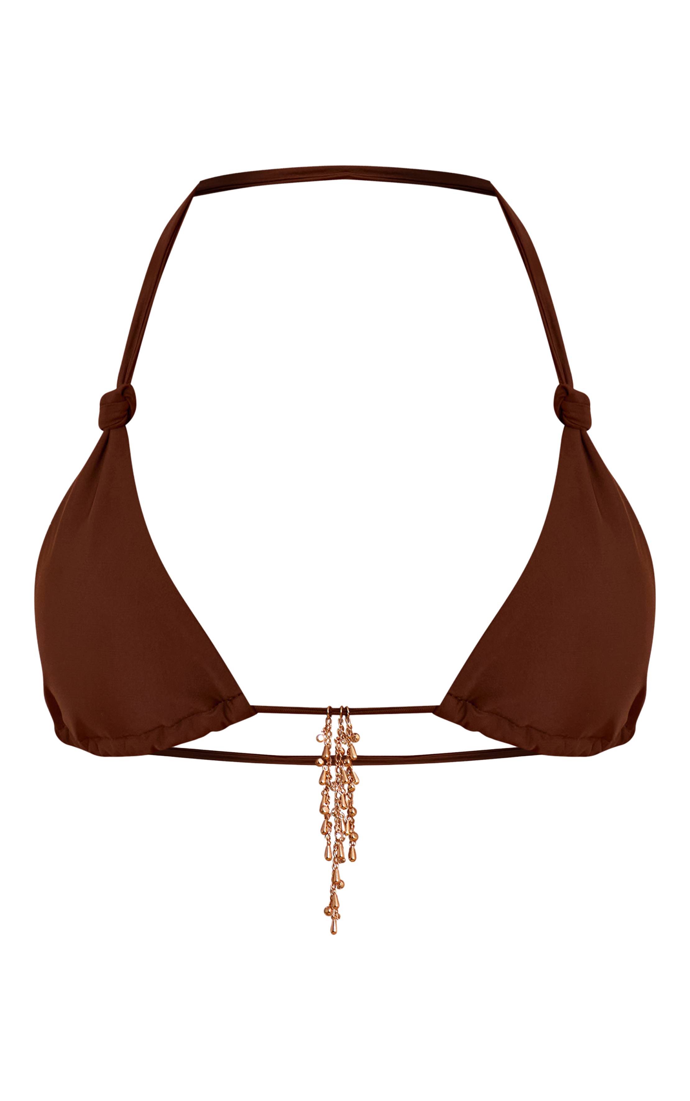 Espresso Haut De Bikini Triangle Avec Détail Breloques
