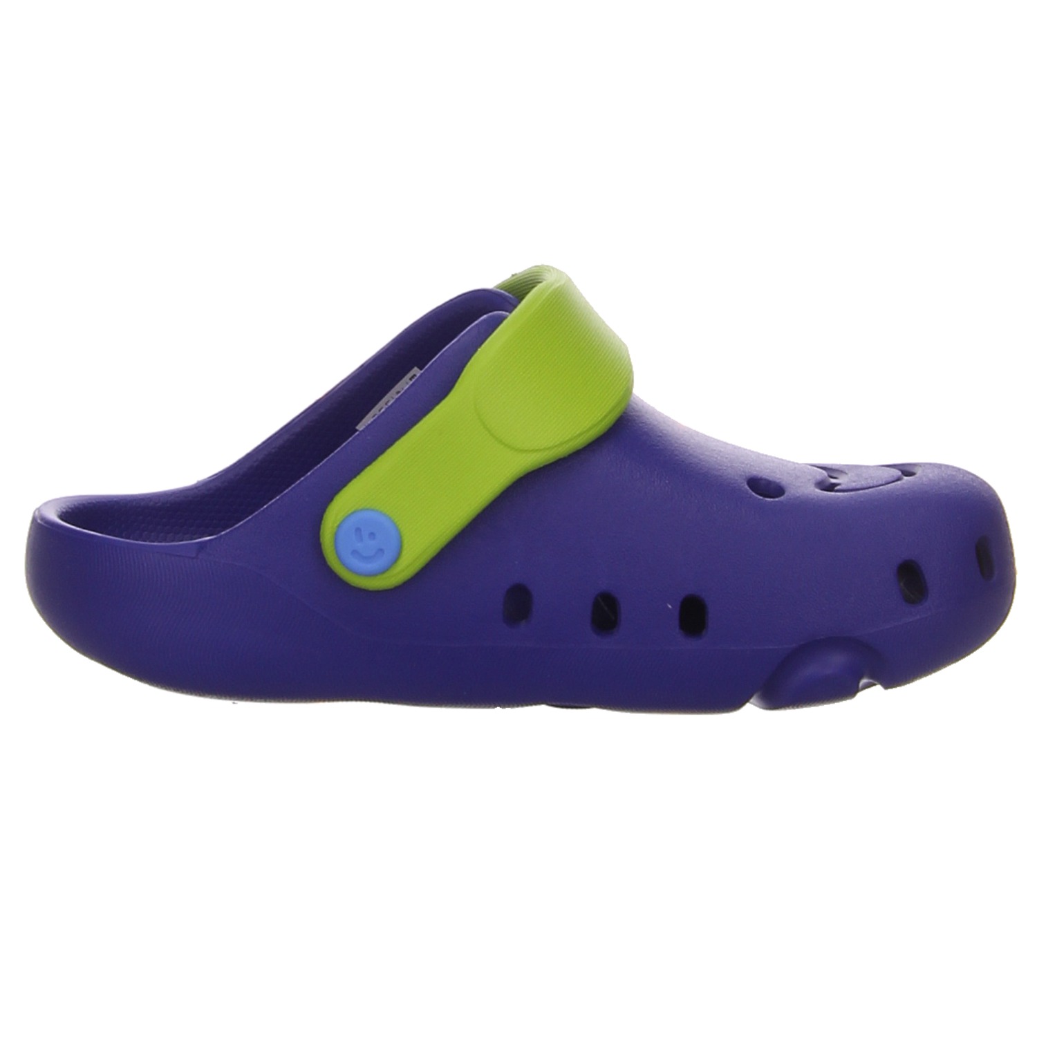 Superfit Pantoletten blau/grün blau