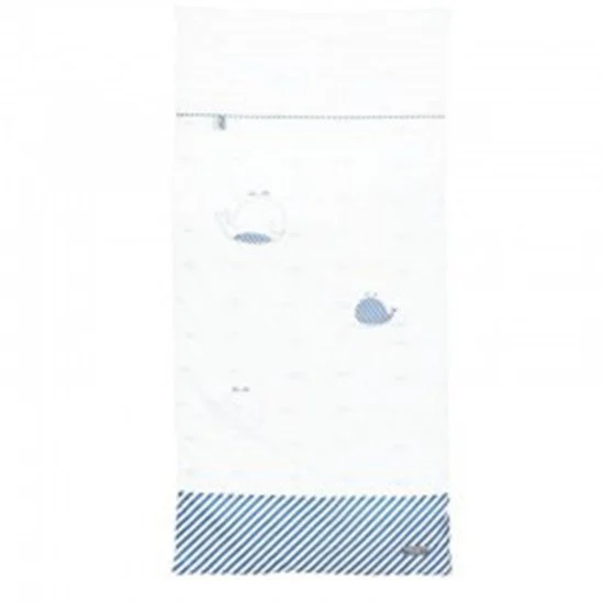 Blue Baleine Edredon 140 x 70 cm   Bleu        de               Sauthon Baby's Sweet Home