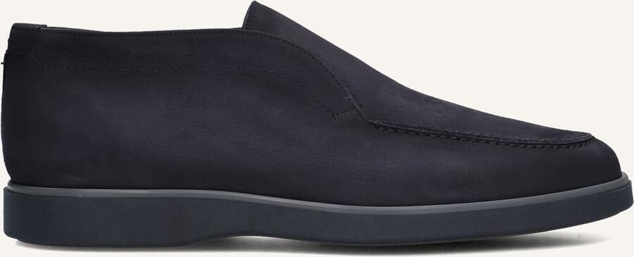 MAGNANNI Instappers Heren 25121 Maat: 45 Materiaal: Leer Kleur: Donkerblauw