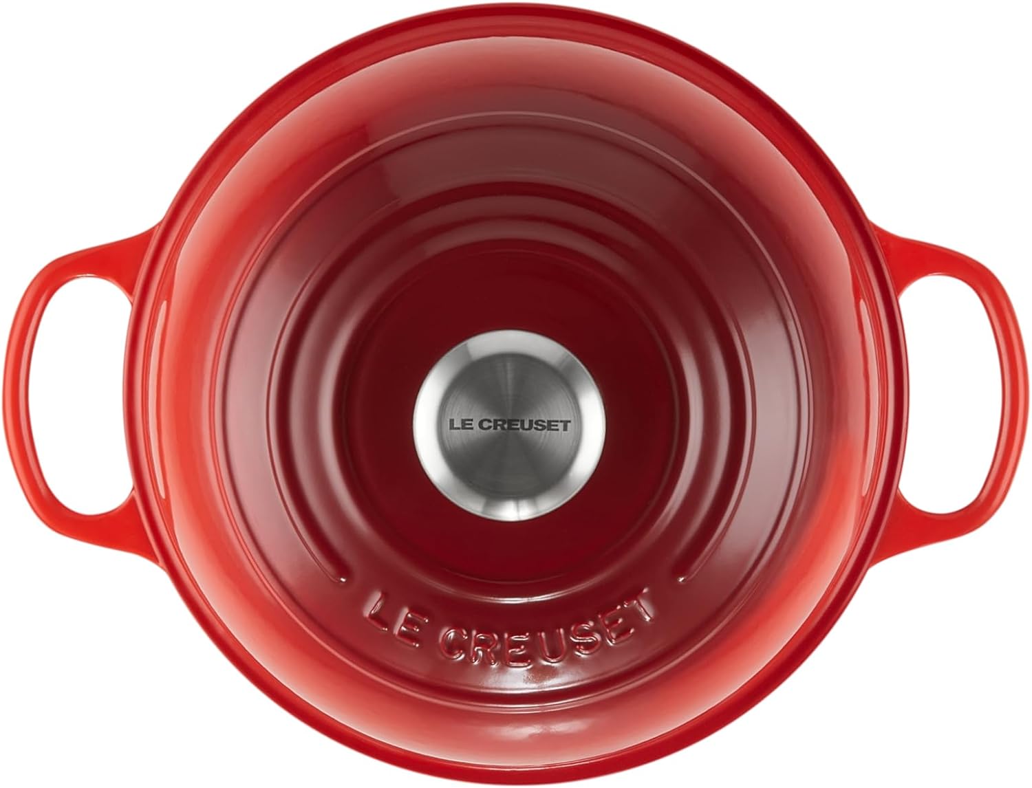 Le Creuset Signature Gusseisen Brot Bräter, 24cm, Kirschrot, 21301240600430