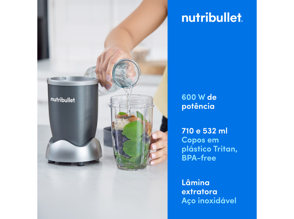 LIQUIDIFICADORA NUTRIBULLET NB606DG 600W