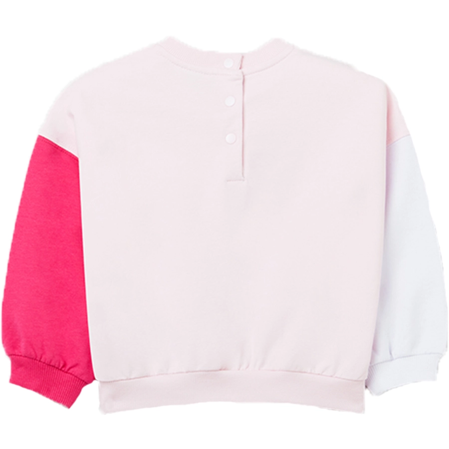 OVS Sweatshirt Block Color Pink Lady