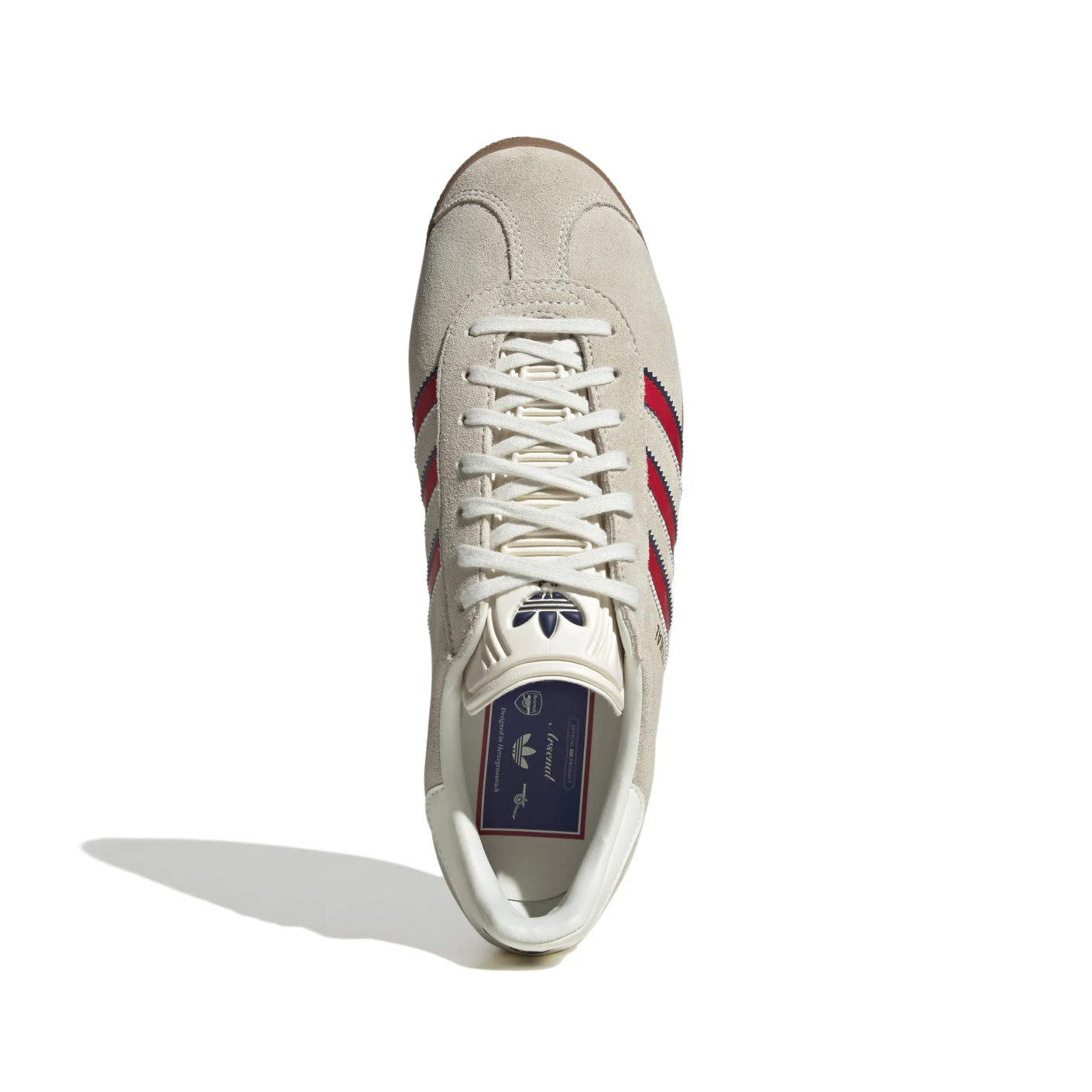 Adidas Gazelle Arsenal Terrace Icons Sneakers Beige Rood Bruin