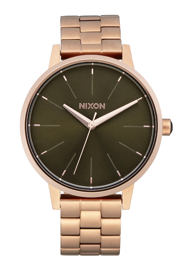 Nixon Kensington Rose Gold / Olive Sunray A0995102