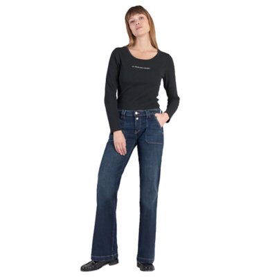 Jean femme Flare LE TEMPS DES CERISES