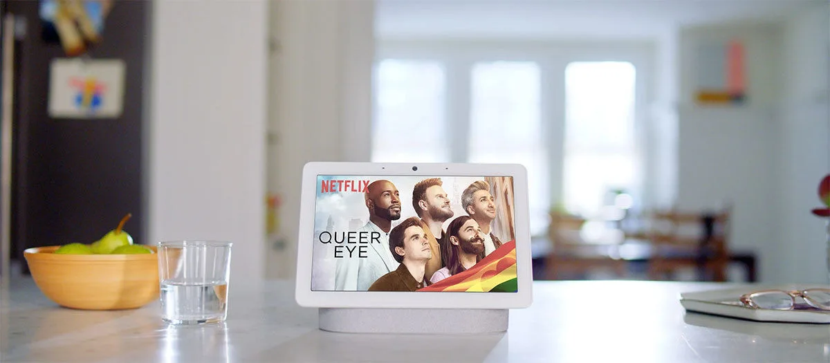 Google Nest Hub Max Gris Enceintes assistant vocal
