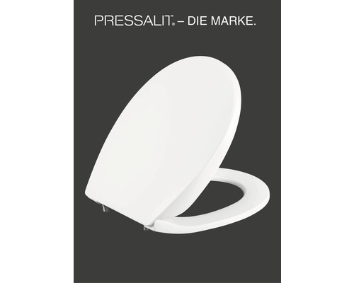 Pressalit Calmo witte toiletzitting met softclose mechanisme 556000-BZ599956