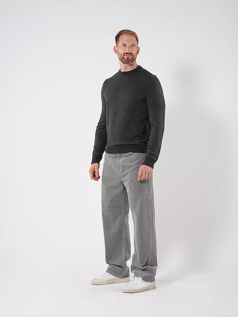 BOSS Pullover schwarz