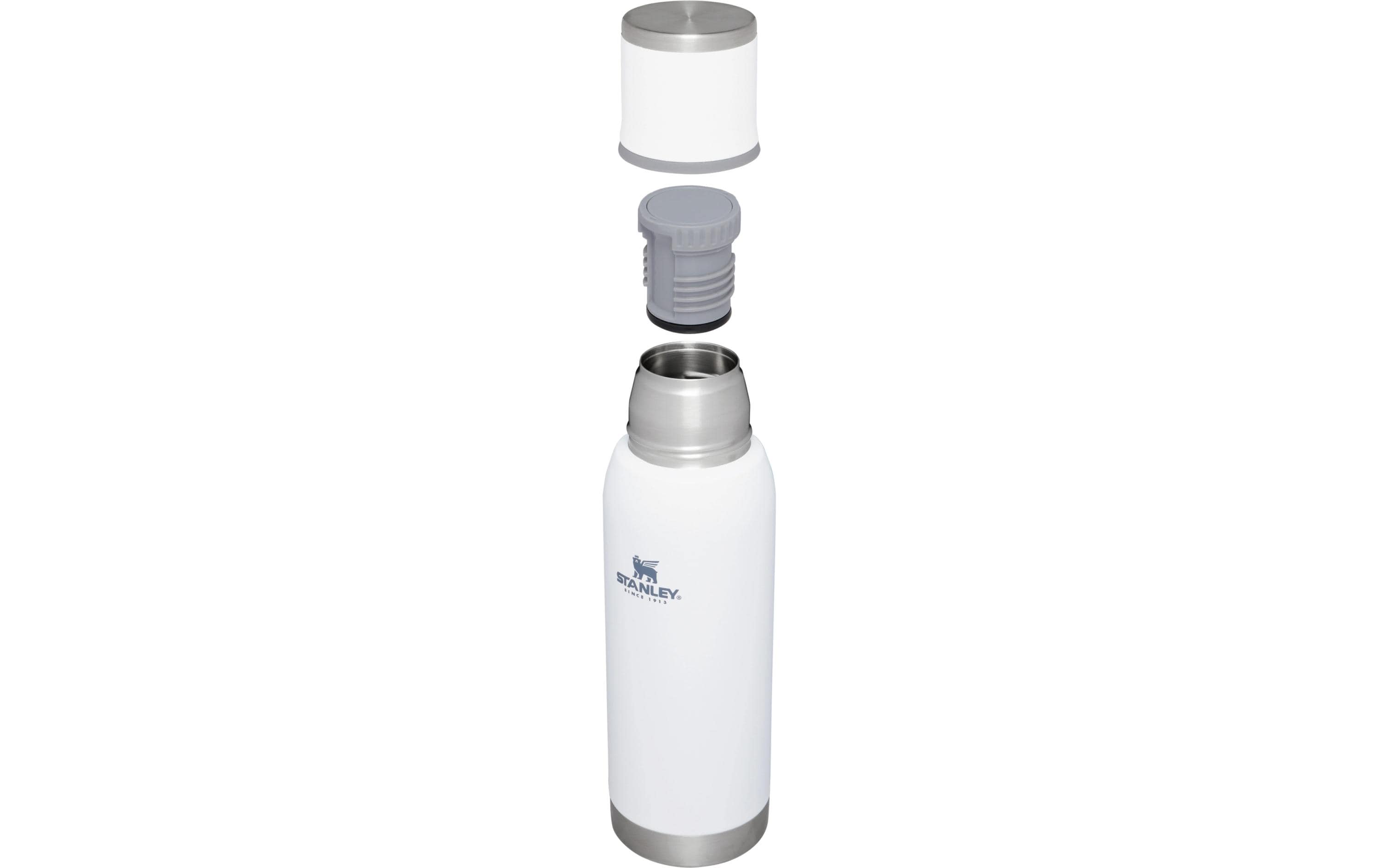 Thermosflasche To-Go Bottle 750 ml, WeissThermoskanne