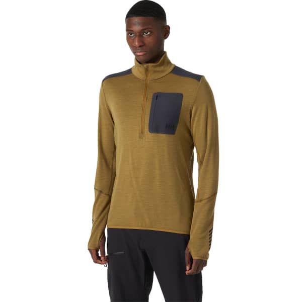 T-shirt thermique HELLY HANSEN LIFA MERINO MIDLAYER 1/2 ZIP LYNX