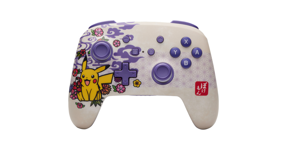 PowerAEnhanced Wireless Controller for Nintendo Switch - Pokémon Blossom
