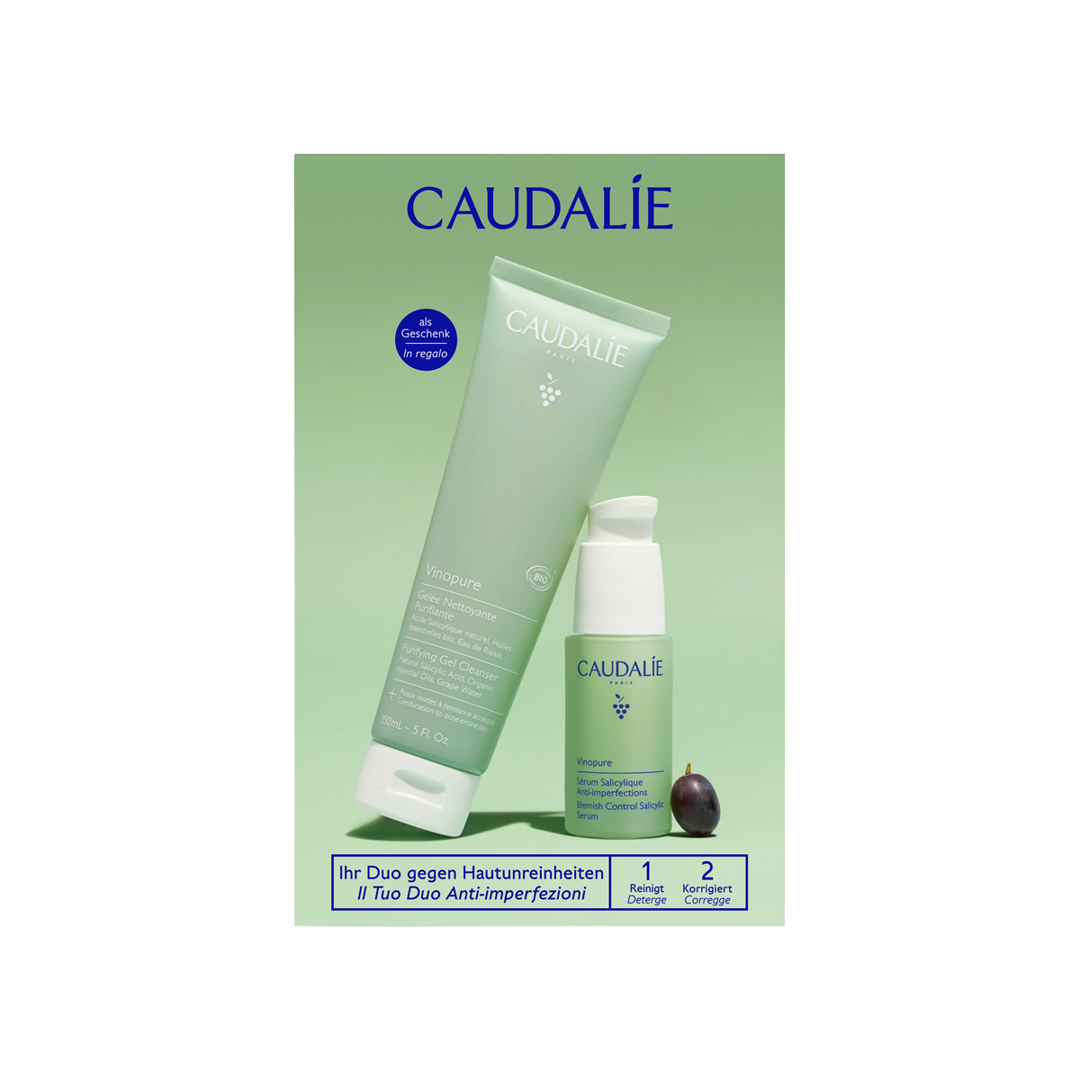 Vinopure Set Serum & Gel Cleanser