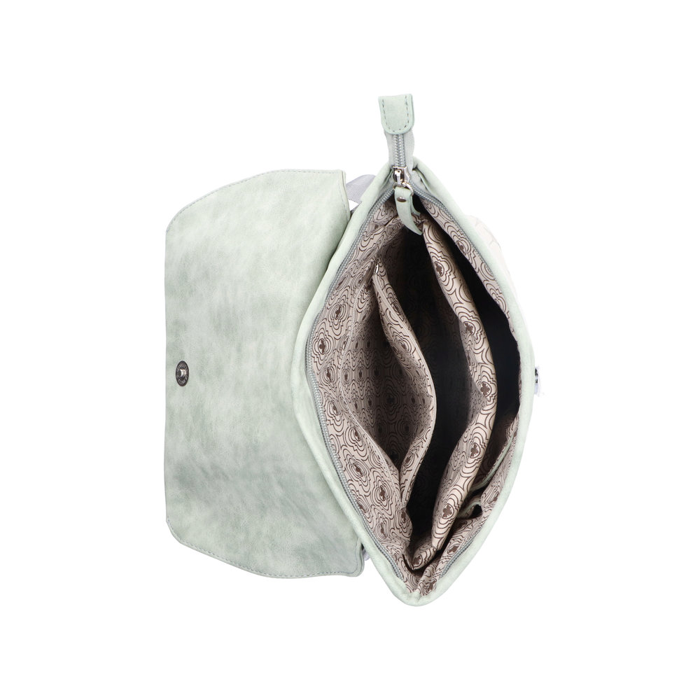 Rieker Rucksack mint weiss/weiss kombi