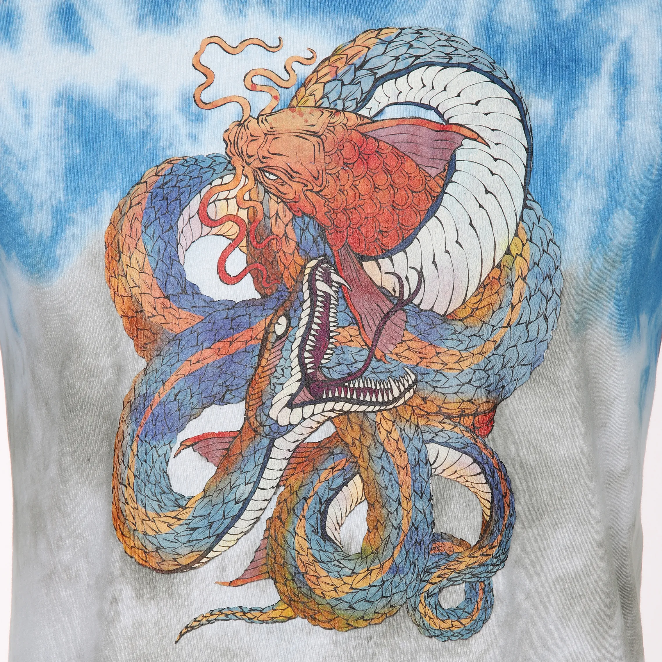 Herren Shirt im Batik Print mit coolem Motiv