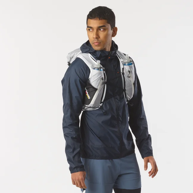 ADV SKIN CROSS SEASON RACE FLAG  Laufweste Unisex WHITE/BLACK