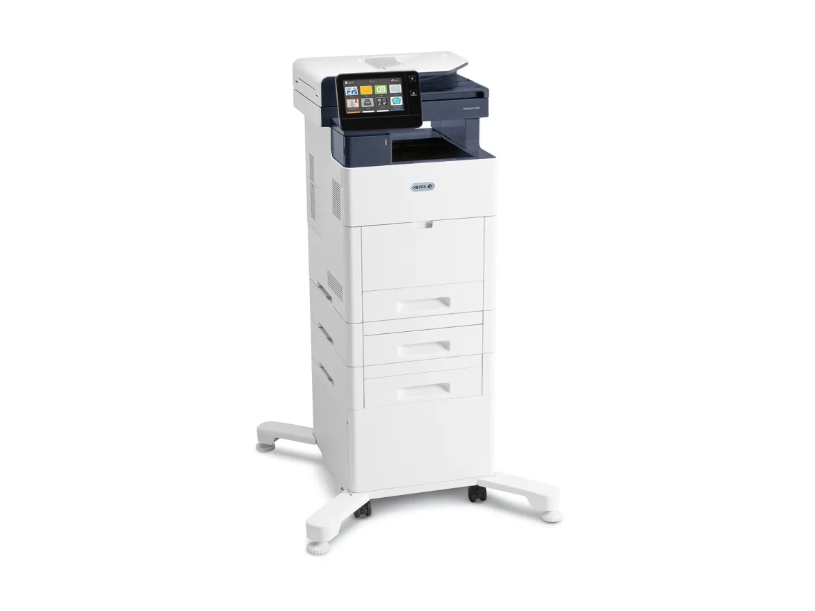 Xerox VersaLink C505/X - Multifunktionsprinter - farve - LED - 216 x 356 mm (original) - A4/Legal (medie) - op til 43 spm (kopiering) - op til 43 spm (udskriver) - 700 ark - 33.6 Kbps - Gigabit LAN, USB vært, NFC, USB 3.0 - Sold