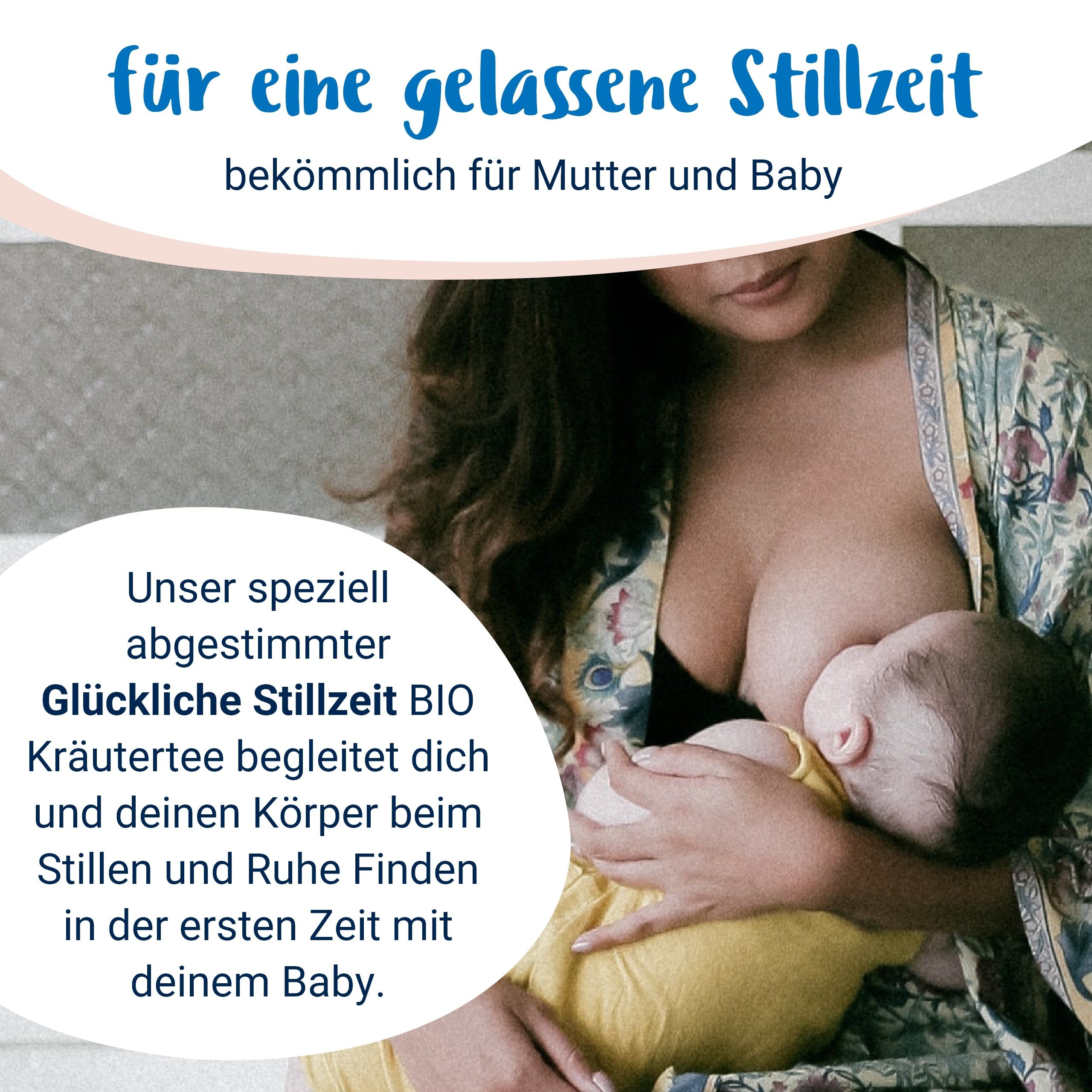 Glückliche Stillzeit BIO Schwangerschaftstee mit Bockshornklee - von PregniVital®